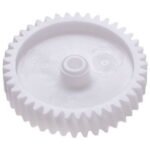 Шестерня середня для м&aposясорубки Zelmer  Bosch 00793636 187.0004 D=24/66mm H=21/13(32)mm Z=9 косі/41 косі - Зображення 2