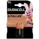 Батарейка Duracell (крона) 9V (6LR61/MN1604) блістер 1 шт.