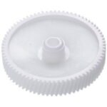 Шестерня мала для м&aposясорубки Zelmer  Bosch 00793635 187.0003 D=32/62mm H=17/11(24)mm Z=19косі/74косі - Зображення 2