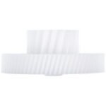 Шестерня мала для м&aposясорубки Zelmer  Bosch 00793635 187.0003 D=32/62mm H=17/11(24)mm Z=19косі/74косі - Зображення 4