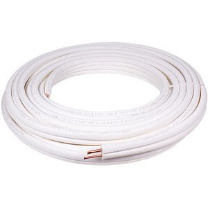 Труба мідна в ізоляції спарка 1/4&apos&apos + 3/8&apos&apos (бухта 25 м) Halcor (продаж кратно бухті)