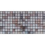 Декоративная ПВХ панель мозаика 960х480х4мм Бежевый мрамор SW-00001433