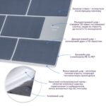 Самоклеюча поліуретанова плитка сіра цегла 305х305х1мм SW-00001153 - Зображення 2