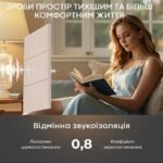 Звукоізоляційна панель 300х300х9мм Молочний меланж SW-00002701 - Зображення 5