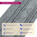 Рейка декоративна PS 2900х117х12мм Бетон SW-00002132 - Зображення 4