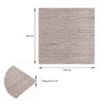 Самоклеюча 3D панель 700х700х4мм Мокко дерево (98) SW-00001464 - Зображення 3