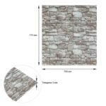 Самоклеюча декоративна 3D панель 700х700х3мм SW-00003314 - Зображення 3