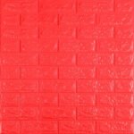3D панель самоклеющаяся 700x770x7мм кирпич Красный (008-7) SW-00000054