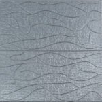 Панель 3D 700х700х6мм Серебро SW-00001951