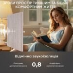 Звукоізоляційна панель 600х600х9мм Темно-бежева SW-00002707 - Зображення 5