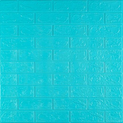 3D панель самоклеющаяся700х770х3мм кирпич Бирюза (002-3) SW-00000573