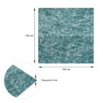 Декоративна 3D панель самоклейка 700х700х4мм Морська мармурова плитка (362) SW-00000530 - Зображення 3