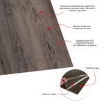 Самоклеюча LVT плитка 610х610х1.5мм SW-00003270 - Зображення 3