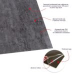 Самоклеюча LVT плитка 610х610х1.5мм SW-00003271 - Зображення 4