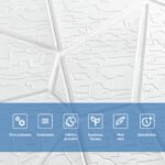 Панель стінова 3D 700х690х5мм SW-00003306 - Зображення 4