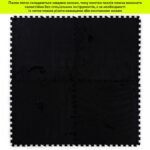 Підлога-пазл плюшевий ЧОРНИЙ 60*60*1cm (D) SW-00002079 - Зображення 6