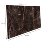 Самоклеюча стінова PET плитка 600х300х2мм SW-00002319 - Зображення 3