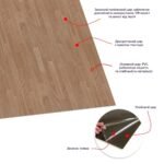 Самоклеюча LVT плитка 610х610х1,5мм SW-00003277 - Зображення 4