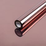 Зеркальная солнцезащитная плёнка для окон Бронза 600х10000х0