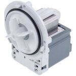 Помпа (насос) для пральної машини Whirlpool 480181701068 34 Вт (контакти роздільні ззаду; на 3 саморізи)