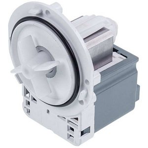 Помпа (насос) для пральної машини Whirlpool 480181701068 34 Вт (контакти роздільні ззаду; на 3 саморізи)
