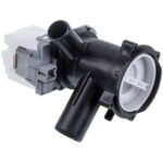 Помпа (насос) для пральної машини Bosch 00145905 Askoll (в зборі) 40 Вт M325 (контакти спарені спереду, на 3 засувки) - Зображення 4