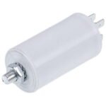 Пусковий конденсатор для пральної машини CBB60 4.5uF 450V 32x58mm (під гайку, 4 клеми) - Зображення 3