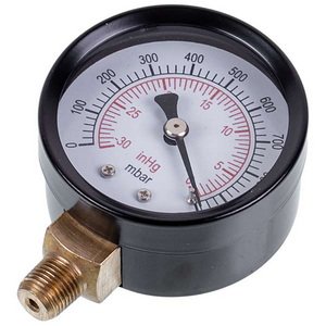 Манометр (вакуумметр) VALUE  310500104 (D корпусу= 50mm