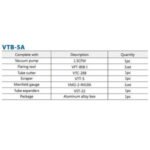 Набір для встановлення та монтажу кондиціонера VALUE VTB-5A - Зображення 3