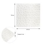 Самоклеюча декоративна настінно-стельова 3D панель 695х700х5мм Павутина (115) SW-00000007 - Зображення 7
