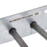 Тен нижній для духовки Beko 462300001 1100W 230V B=300mm L=400mm - Зображення 2